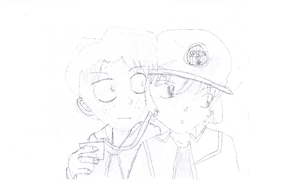 Mitsuhiko and Haibara drawing.png
