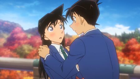 Shinichi Kudo and Ran Mouri - Detective Conan Wiki