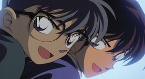 Shinichi Kudo and Ran Mouri - Detective Conan Wiki