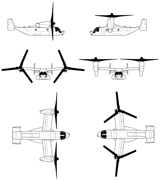 File:MV-22 Osprey Line Drawing.svg