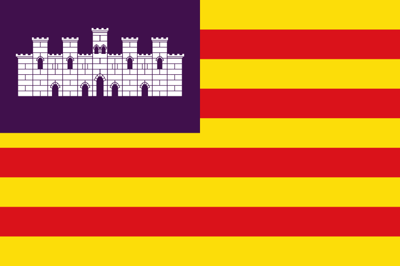File:Flag of Balearic Islands.svg